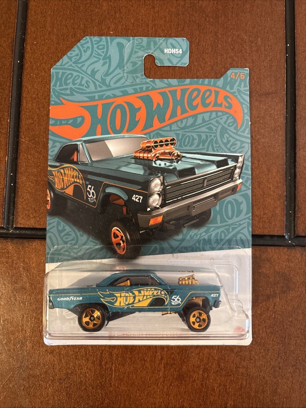 2024 Hot Wheels '65 Mercury Comet Cyclone 4/6 Teal - Set of 2 56th Anniversary